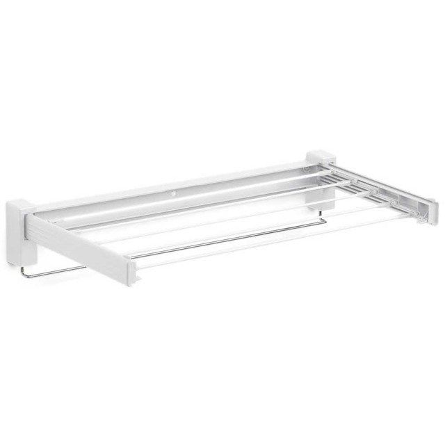 Suszarka ścienna Wenko Butterfly biała, 70 cm, tworzywo, uchwyt na ręcznik, 1 szt.