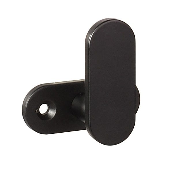 Wieszak na ubrania pojedyńczy Schwinn Polska metalowy czarny 1 kpl