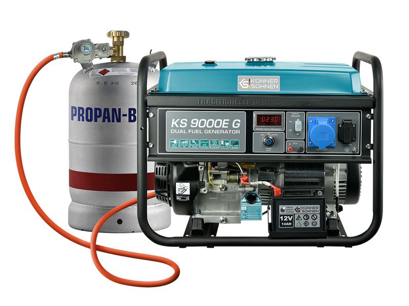 Agregat generator prądotwórczy Könner & Söhnen 6.5kW 16KM Estart 1szt