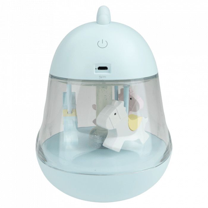 Lampa stołowa Mary's Nocne niebieska LED 5W RGBW bezprzewodowa IP20 wym: 15.7 x 13 x 12.1 cm tworzywo sztuczne - 1 szt.