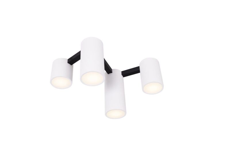 Spot sufitowy Maxlight Laxer biały 4 x GU10 x 7W IP20 wym: 33 x 62 x 62 cm - 1 szt.