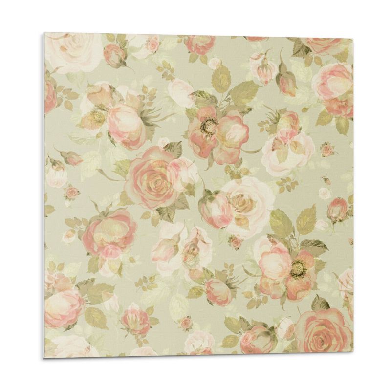 Kafelki samoprzylepne Wallfluent 30x30 cm Wzór kwiatów 9 szt.