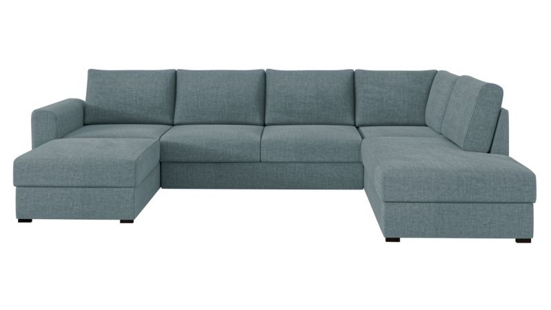 Narożnik z funkcją spania MIRJAN 24 Wilma Premium prawy gołębi szary 1 szt.