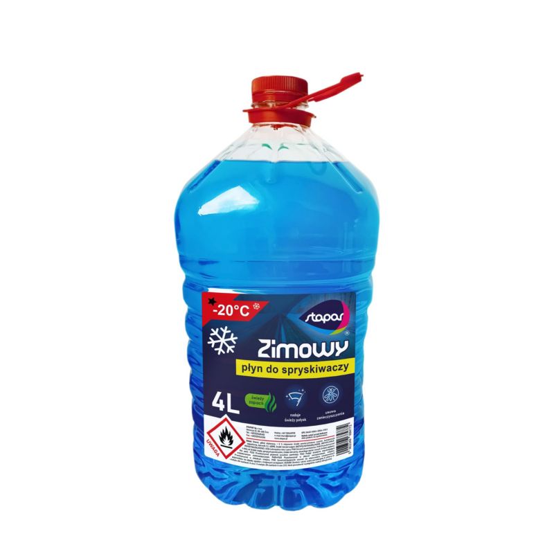 Zimowy płyn do spryskiwaczy -20°C 4l