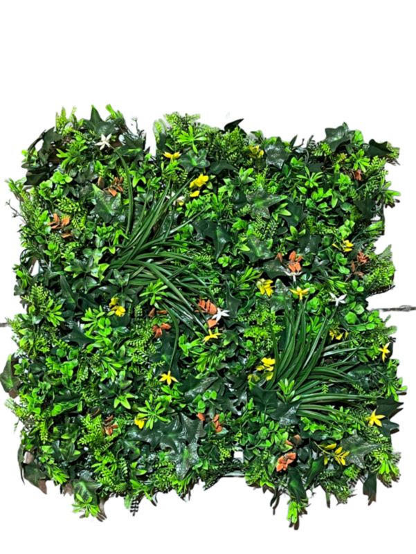 Sztuczny Żywopłot Trawa Panel Dekoracyjny Osłona Texas SLR 014 Zestaw 50 x 50 cm 4szt.