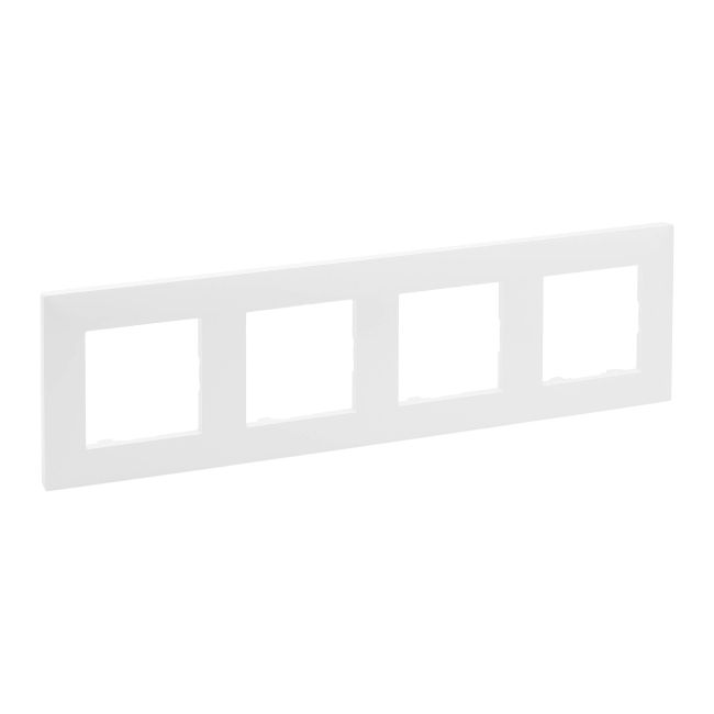 Ramka poczwórna Legrand Niloe Step biała