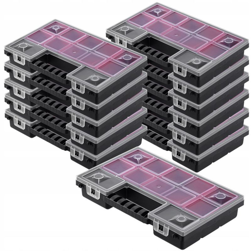 Organizer KADAX Pojemnik Warsztatowy 6 szuflad 12szt