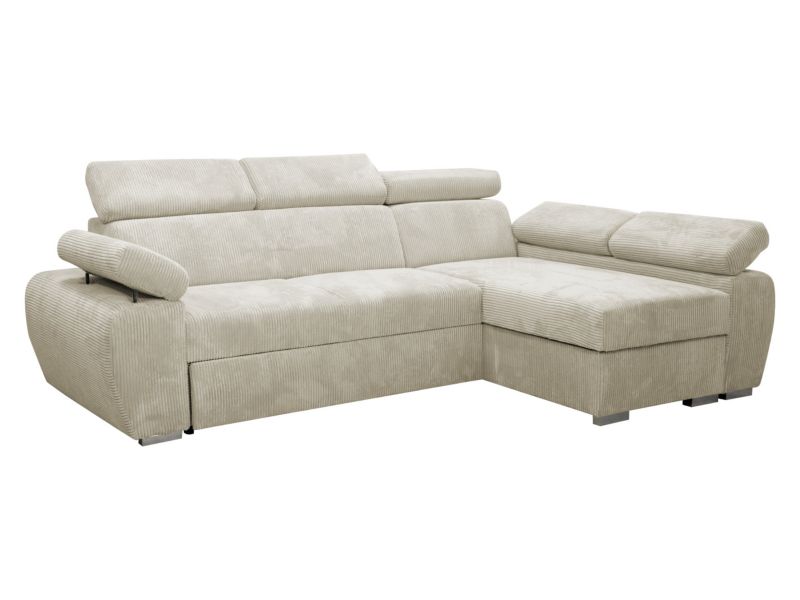 Narożnik z funkcją spania MIRJAN 24 Boston 2RLC prawy 2R+LC waniliowy 1 szt.