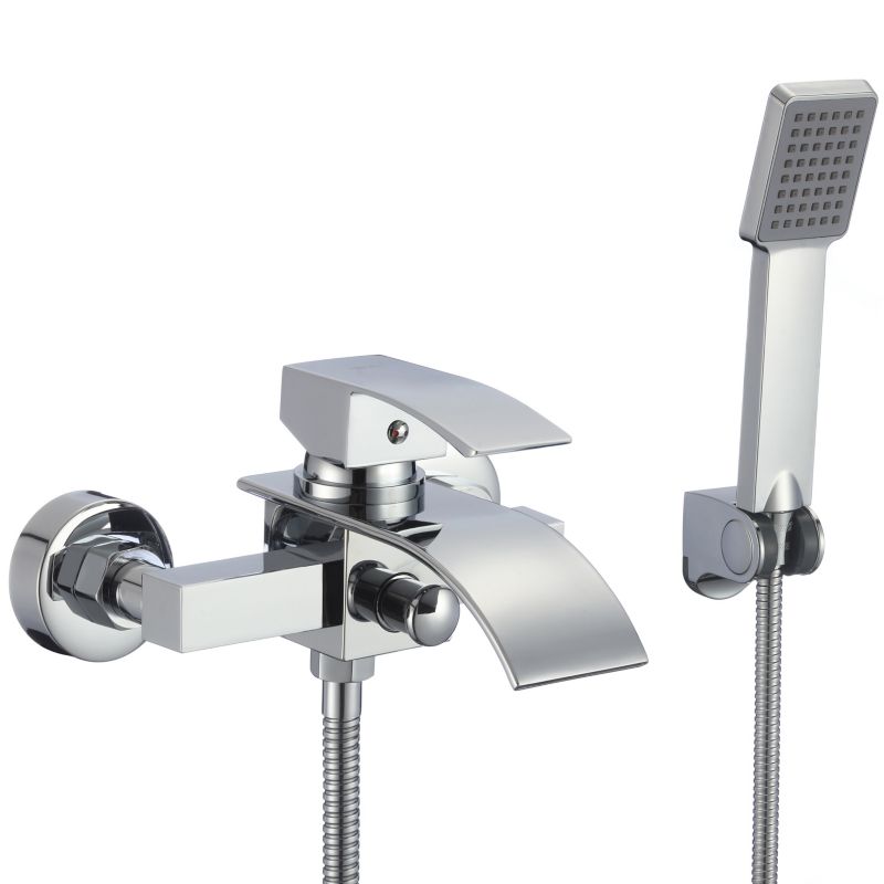 Bateria wannowo prysznicowa BW.TALEA - YOKA HOME natrysk ścienna chrom - 1 szt.