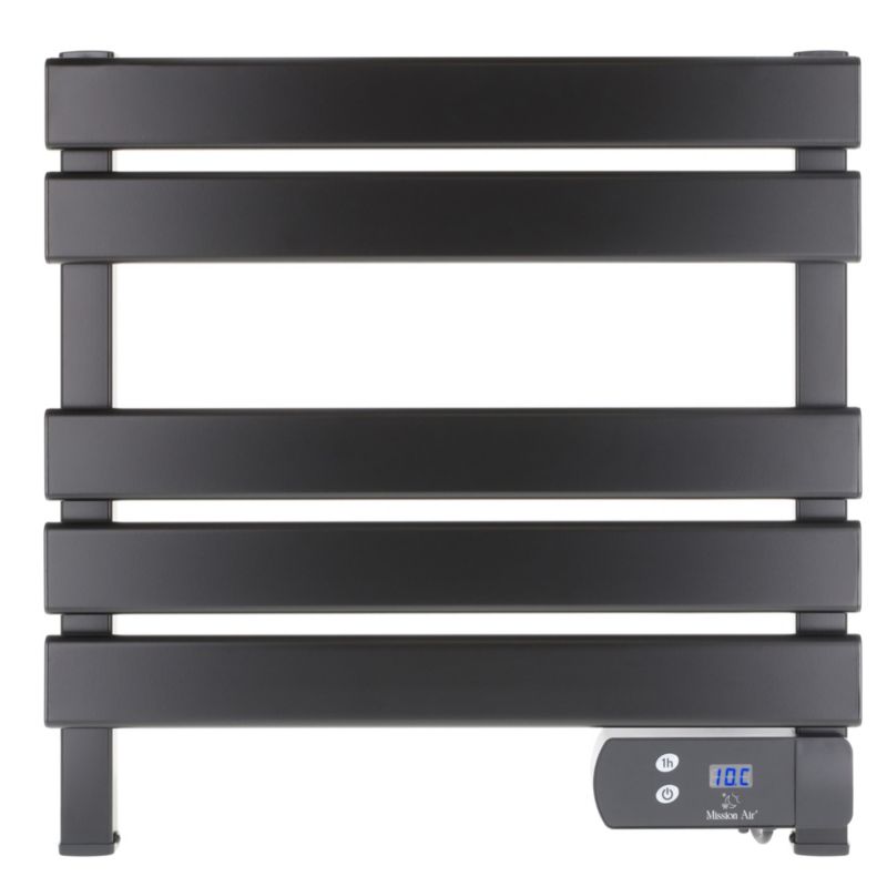 Grzejnik łazienkowy LYON 150W Mission Air Czarny 1szt