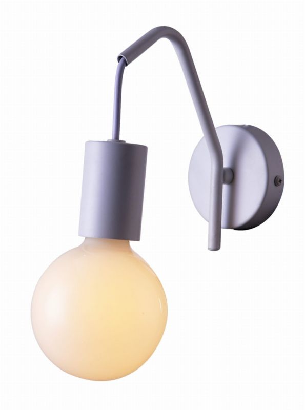 Kinkiet ścienny Candellux Basso biały 1 x E27 x 40W IP20 wym: 19 x 18 x 8 cm - 1 szt.