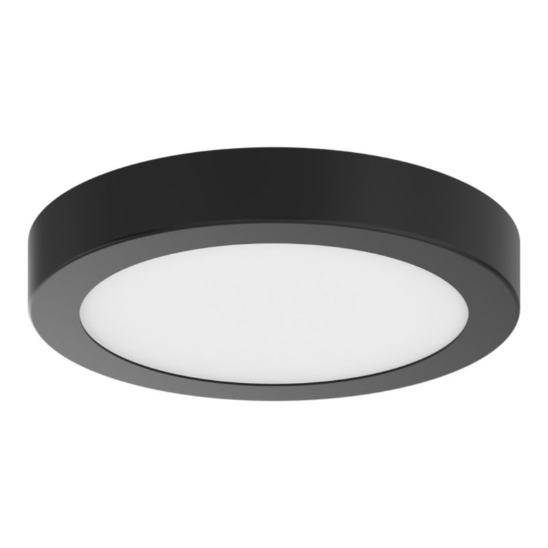 Plafon LED GoodHome Aius 1200 lm 4000 K 21 cm czarny