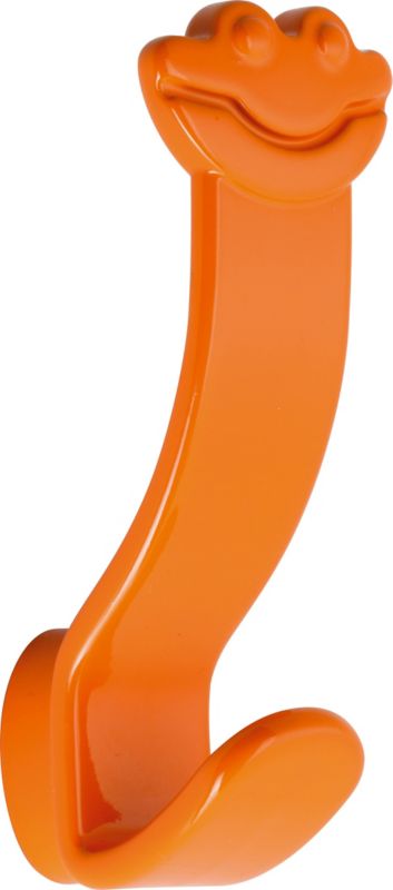 Wieszak żabka Gamet tworzywo pomarańczowy