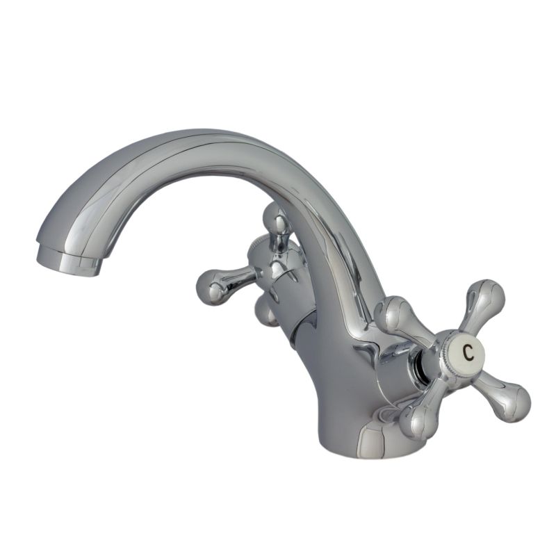 Bateria Umywalkowa Granitan Stojąca Łazienkowa Retro Chrom 1 szt.