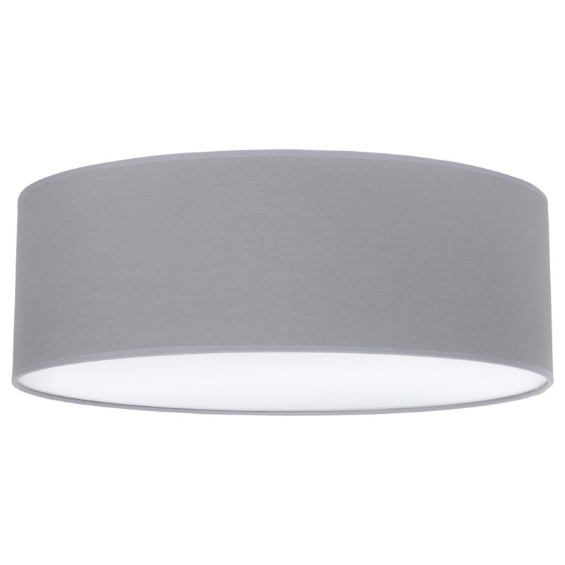 Lampa sufitowa Light Home LH Gaja Plexi 1x E27 60W klosz 40cm szary 1szt.
