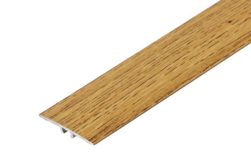 Profil progowy płaski Cezar Dąb Złoty 35mm 0,93m aluminiowy 1 szt.