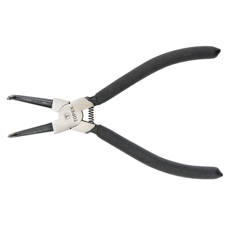 Szczypce do pierścieni osadczych TOPEX 175 mm, wewnętrzne, wygięte 1 szt