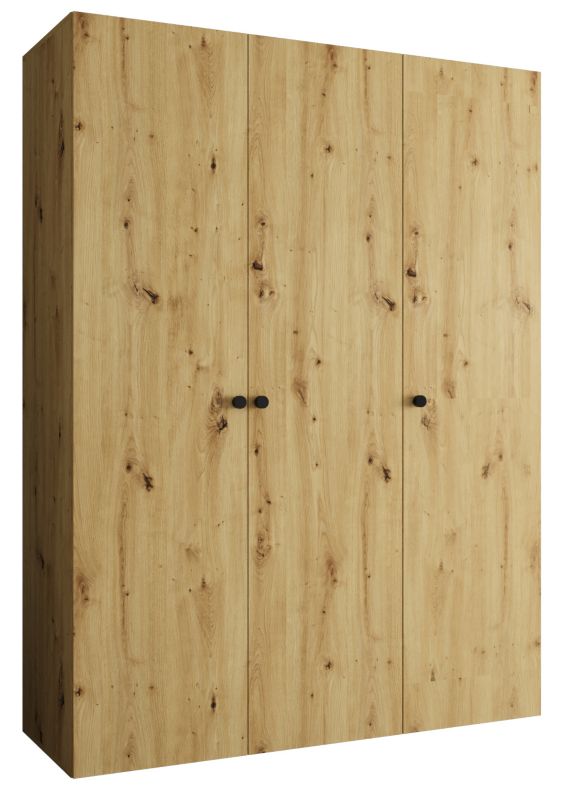 Szafa uchylna Abiks PARMA 1 150 wys. 202 cm Artisan + u. Czarny 1 szt