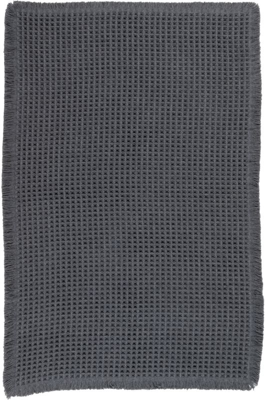Dywanik Waffle Multidecor uniwersalny 45 x 75 cm ciemny szary 1 szt.