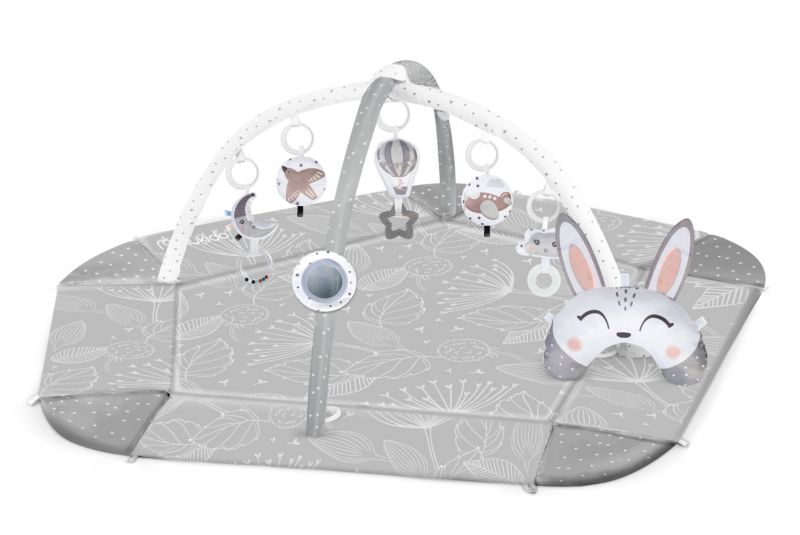 Mata edukacyjna interaktywna Nukido dwustronna składana dla niemowląt duża XXL 1szt.