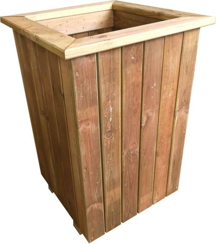 Donica ażurowa tarasowa 40 x 40 x 80 cm