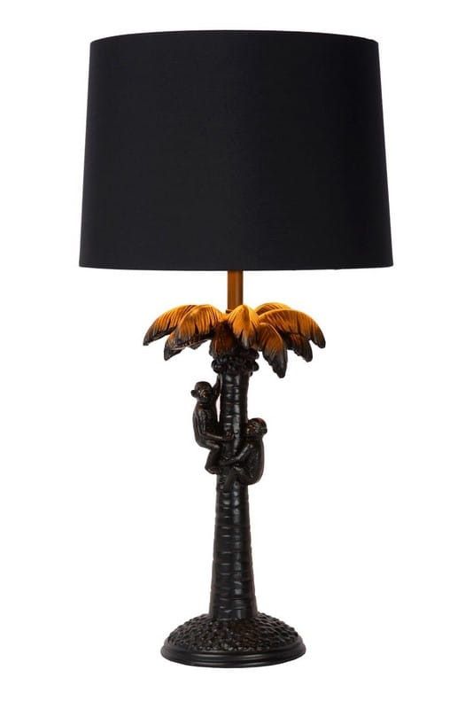 Lampa stołowa Lucide Extravaganza Coconut czarna 1 x E27 x 40W IP20 wym: 50 x 30.5 x 30.5 cm tworzywo sztuczne - 1 szt.
