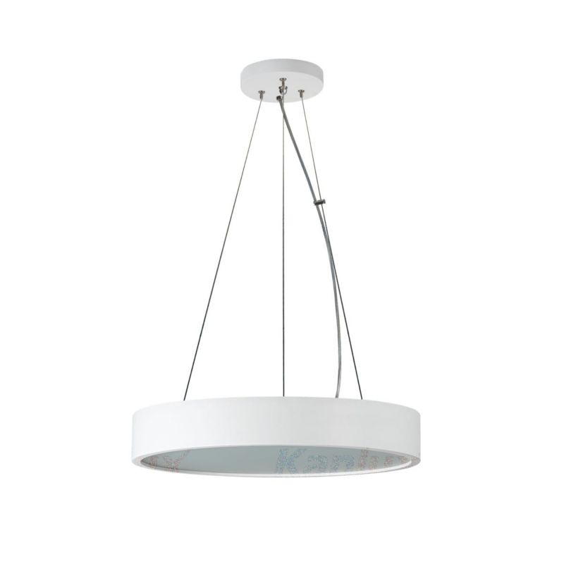 Lampa sufitowa Kanlux Jasmin biała wym: 100 x 47,5 x 47,5 cm 3xE27 x 20W 1 szt.