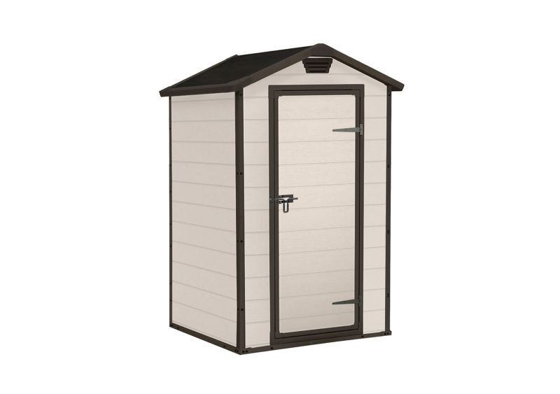 Domek ogrodowy narzędziowy Keter Manor 4x3 Beż, 1 szt.