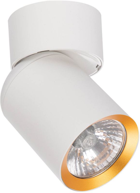 Spot Milagro Andy 1 x GU10 biały / złoty