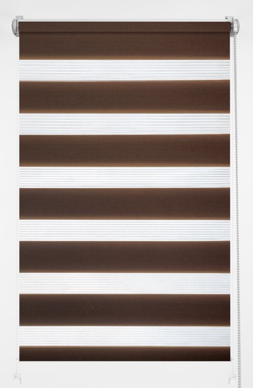 Roleta Dzień i Noc DECORI 40X150 06 brązowa , 1szt.