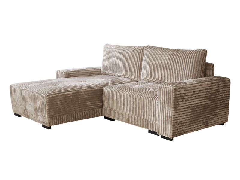 Narożnik z funkcją spania MIRJAN 24 Piano beżowy sztruks 1 szt.