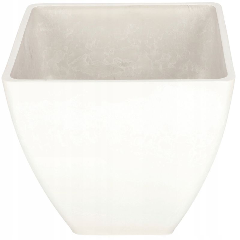 Doniczka ogrodowa KOTARBAU kompozytowa biała 28 cm 1 szt.