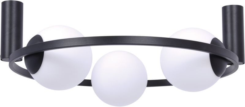 Lampa sufitowa Zuma Line Orbit czarno-biała wym: 23 x 58 x 58 cm 3xE27 x 40W 1 szt.