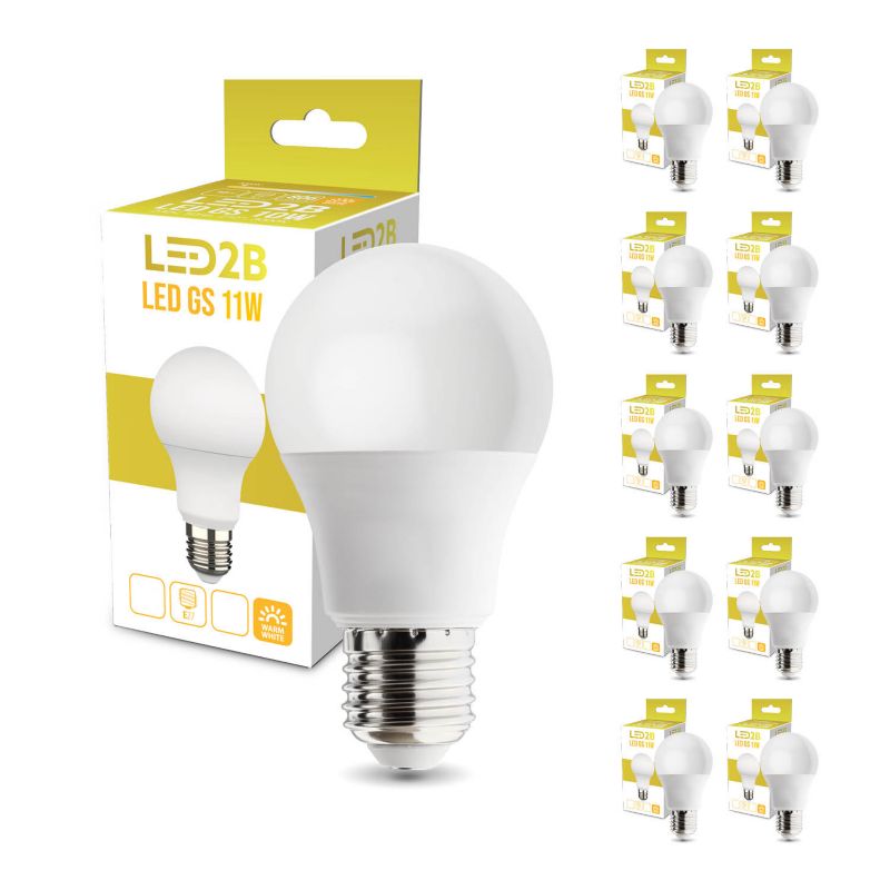 Żarówka LED 11W Kobi E27 3000K 10szt.