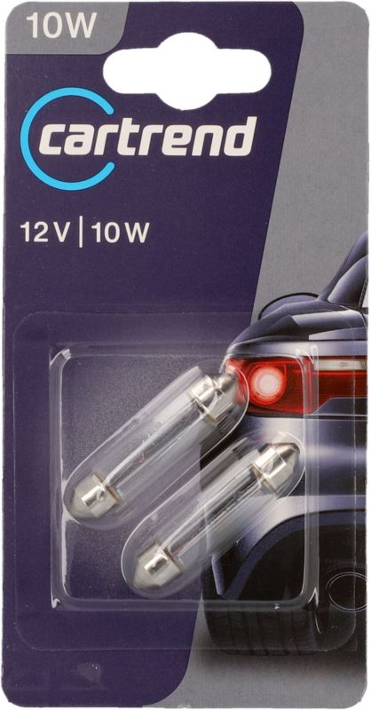 Żarówki samochodowe C10W 2 sztuki