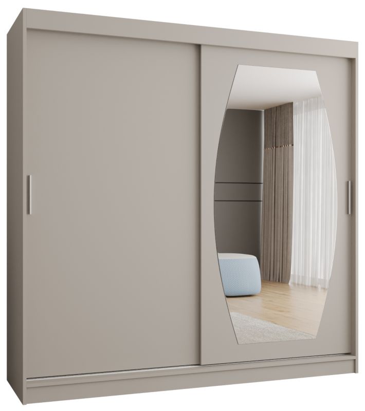 Szafa przesuwna Garderoba Abiks ROSSA 200 kaszmir 1szt.