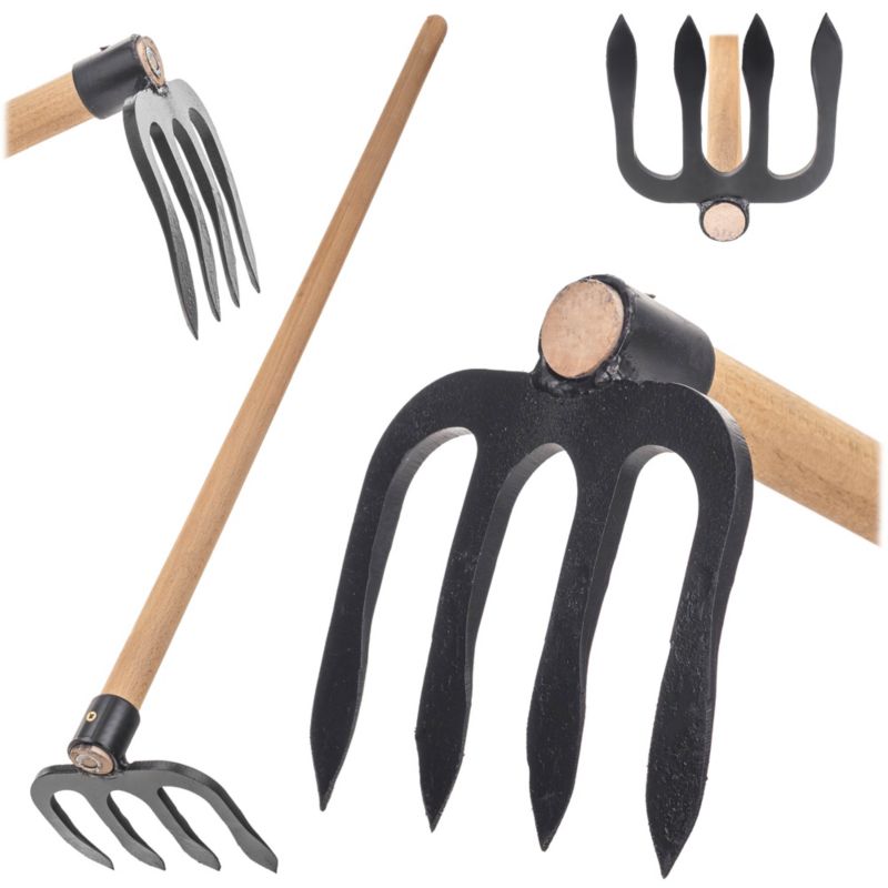 Motyka KADAX kuta haka czterozębna Premium z trzonkiem 1 szt.