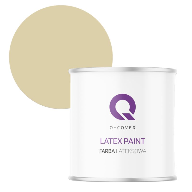 Farba Lateksowa Do Ścian i Sufitów Q-Cover Zgniła zieleń jasny H2362 Głęboki Mat 2L