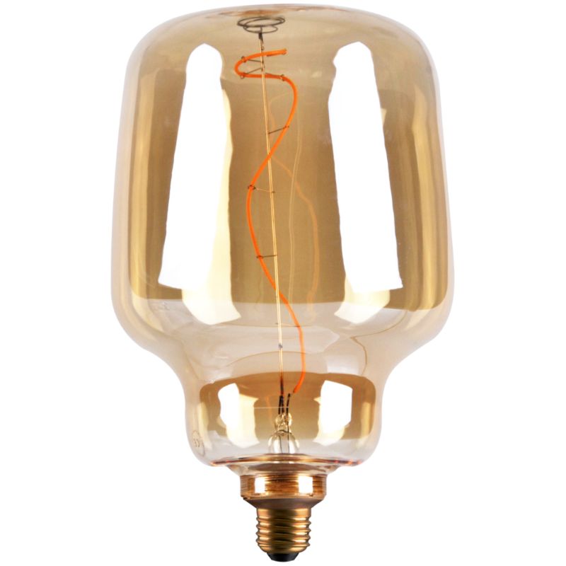 Żarówka Sanico Goldlux LED E27 filament S180 4W DecoVintage Amber 1800K - 1 szt.