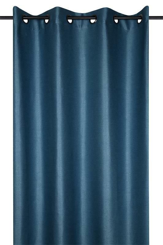 Zasłona Edimbourg STOF granatowa jodełka 140x260 cm 1 szt