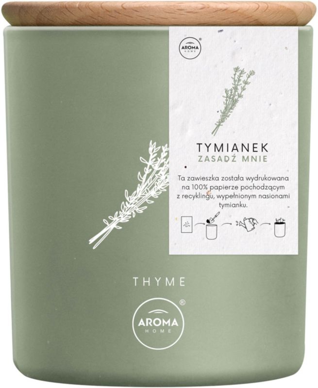 Świeca zapachowa Aroma Home Fresh Herbs tymianek 150 g