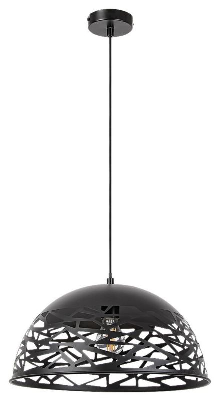 Lampa wisząca Rabalux Norena czarna wym: 127 x 40 x 40 cm 1xE27 x 1 szt.