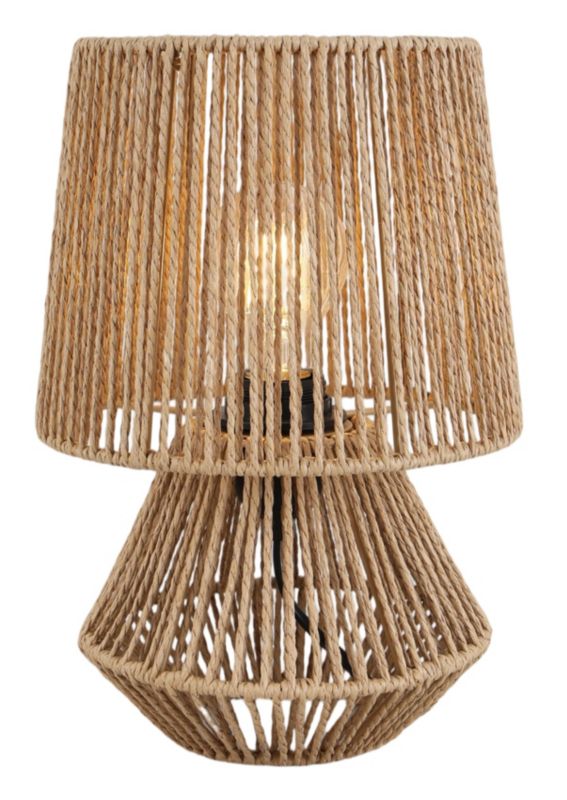 Lampa stołowa Margot 1 x E27 brąz