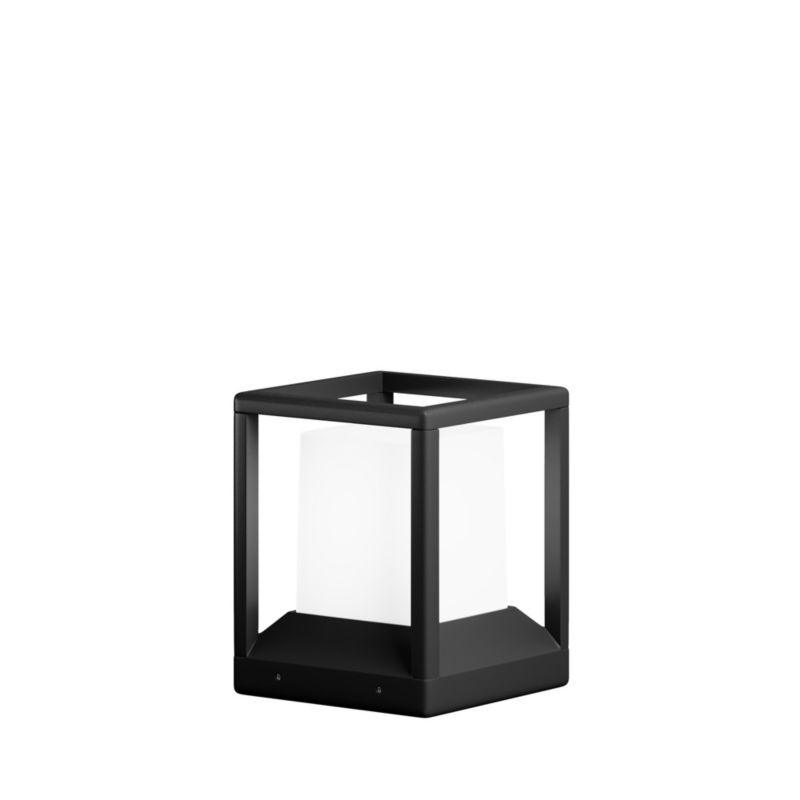 Lampa ogrodowa stojąca Maytoni Trim grafitowa 1 x E27 x 15W IP65 wym: 21 x 17 x 17 cm - 1 szt.