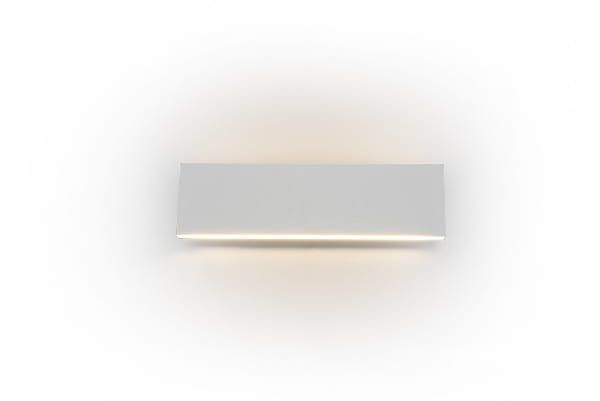 Kinkiet ścienny Trio Concha biały LED 6W 3000K 600lm IP20 wym: 8 x 28 x 28 cm - 1 szt.