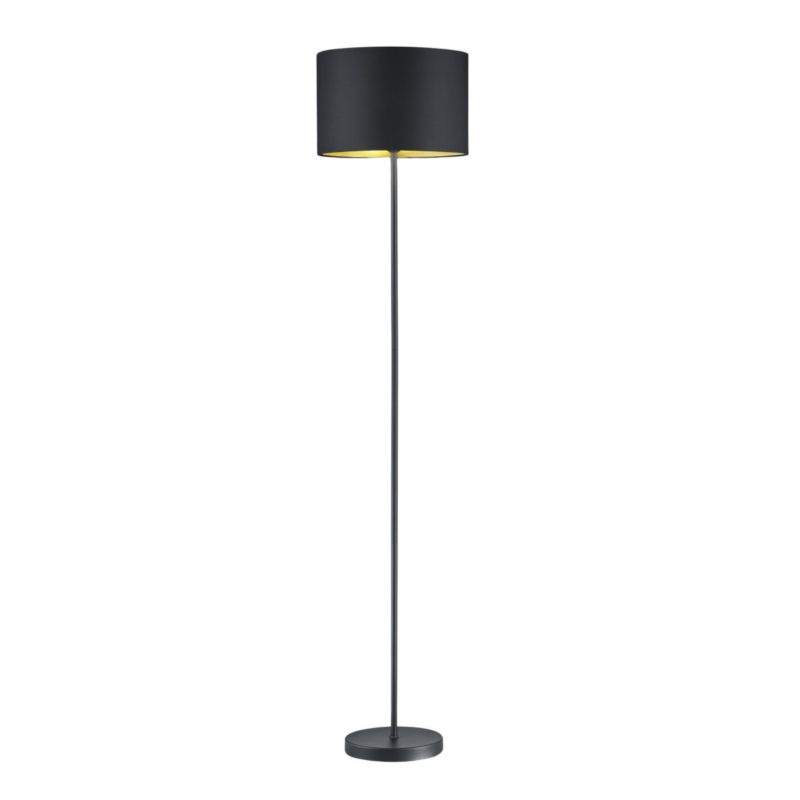 Lampa podłogowa stojąca Trio Hostel czarno-biała 1 x E27 x 20W wym: 160,5 x 35 x 35 cm - 1 szt.