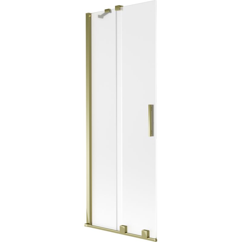 Parawan nawannowy 2-skrzydłowy Mexen Velar szron/złoty 70x150 cm 1 szt.