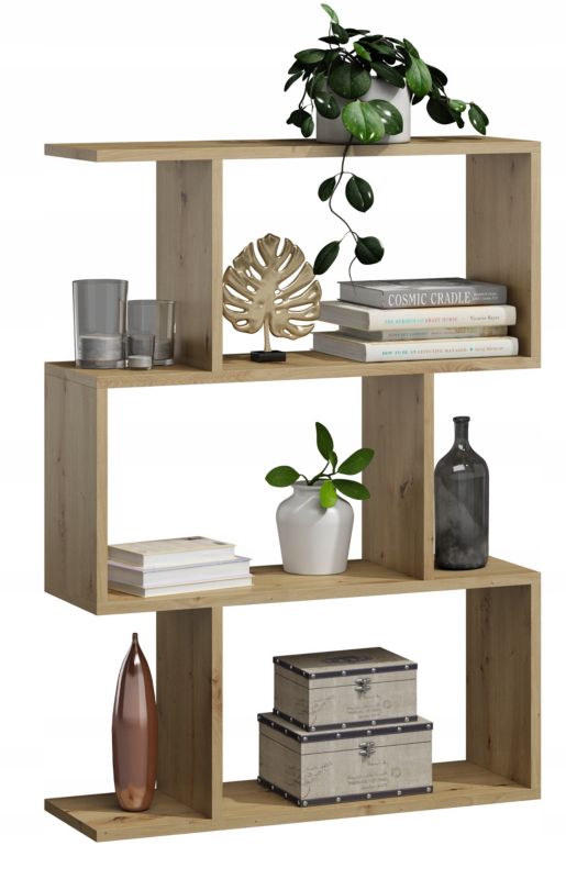 Regał Matkam otwarty BASK 3 szafka Per dąb artisan 1 szt.