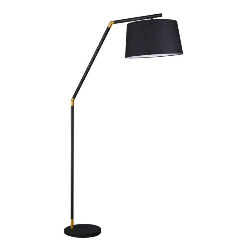 Lampa podłogowa stojąca Trio Tracy czarno-biała 1 x E27 x 60W wym: 175 x 40 x 40 cm - 1 szt.