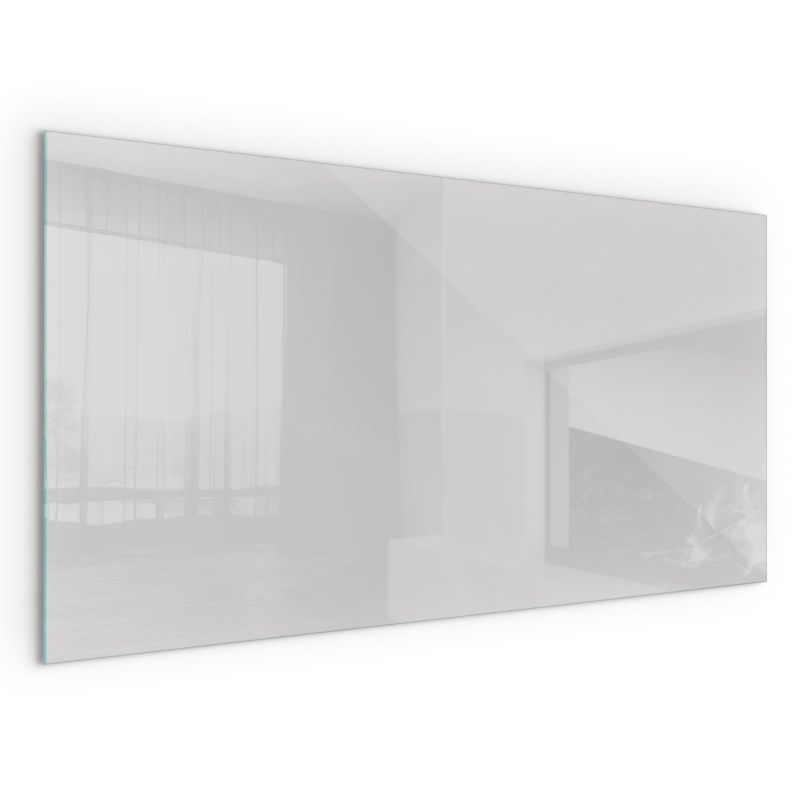 Płyta Szklana Wallfluent 100x50 cm Transparentna Szyba Ochronna Kolor Szary 1 szt.